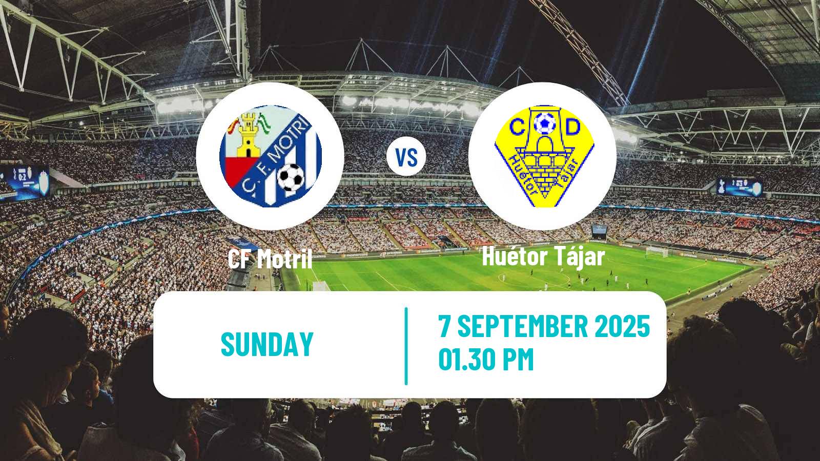 Football Spanish Tercera RFEF - Group 9 Motril - Huétor Tájar