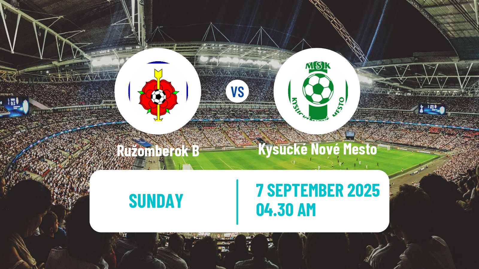 Soccer Slovak 3 Liga Central Ružomberok B - Kysucké Nové Mesto