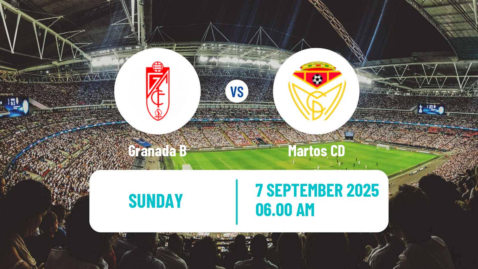 Football Spanish Tercera RFEF - Group 9 Granada B - Martos
