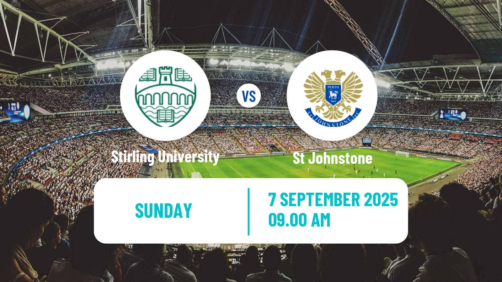Football Scottish SWPL Cup Women Stirling University - St Johnstone
