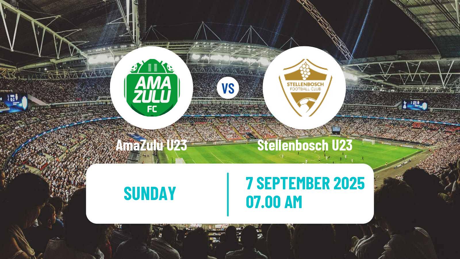 Football South African Diski Challenge AmaZulu U23 - Stellenbosch U23