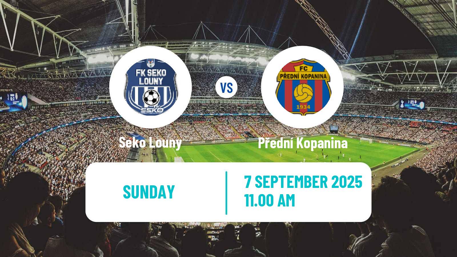 Football Czech Division B Seko Louny - Přední Kopanina