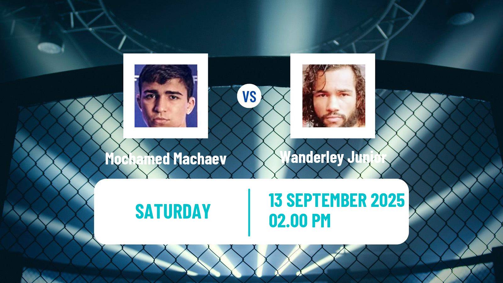 MMA Featherweight Oktagon Men Mochamed Machaev - Wanderley Junior