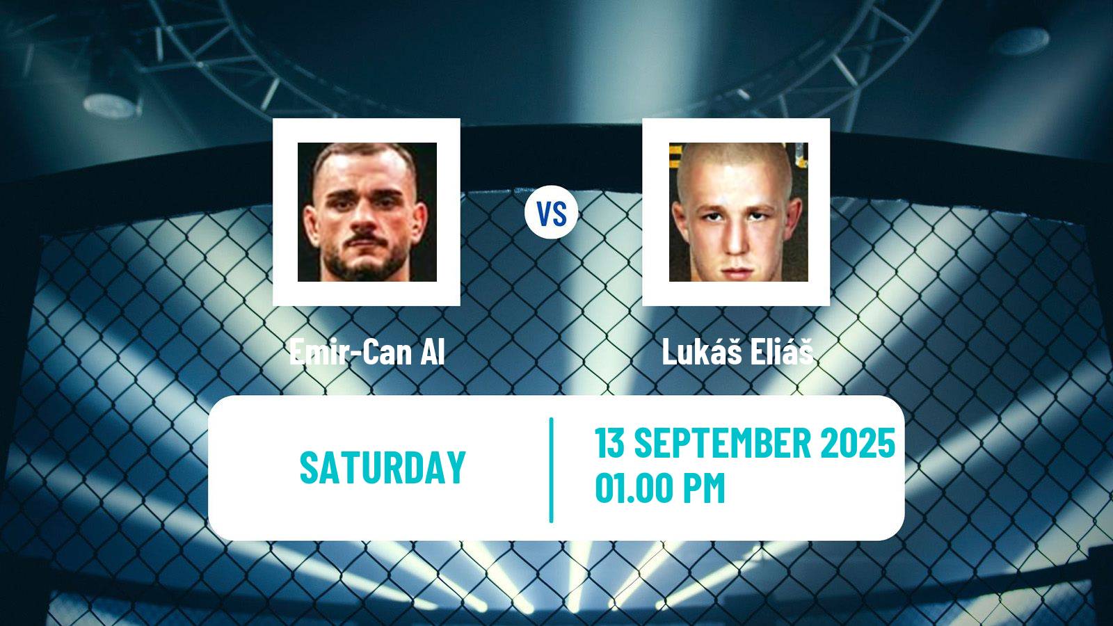 MMA Welterweight Oktagon Men Emir-Can Al - Lukáš Eliáš