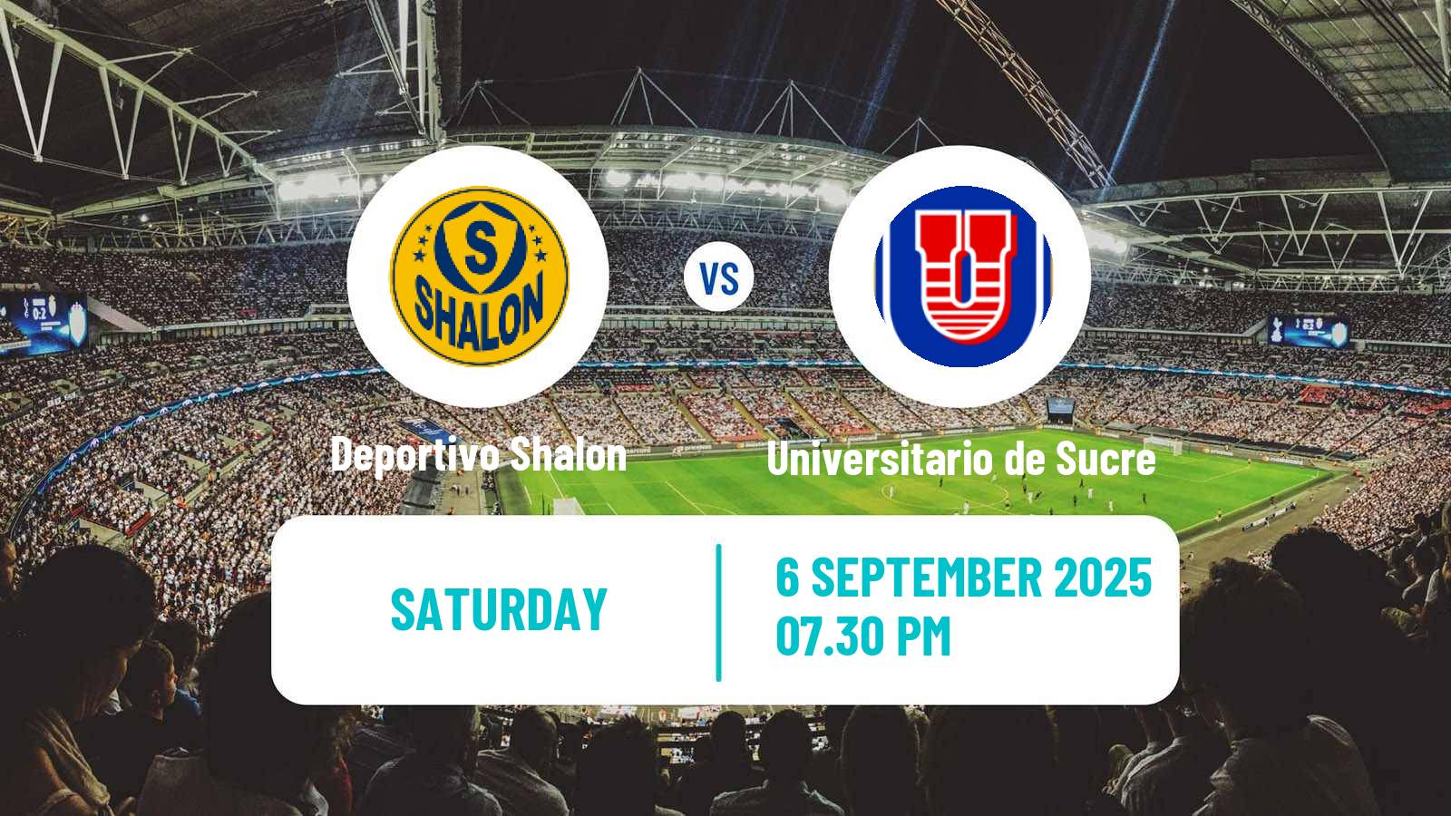 Football Bolivian Nacional B Deportivo Shalon - Universitario de Sucre
