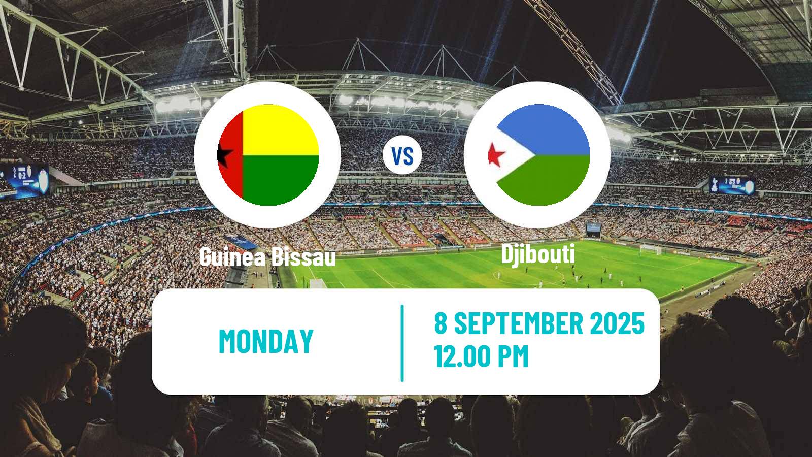 Football FIFA World Cup Guinea Bissau - Djibouti