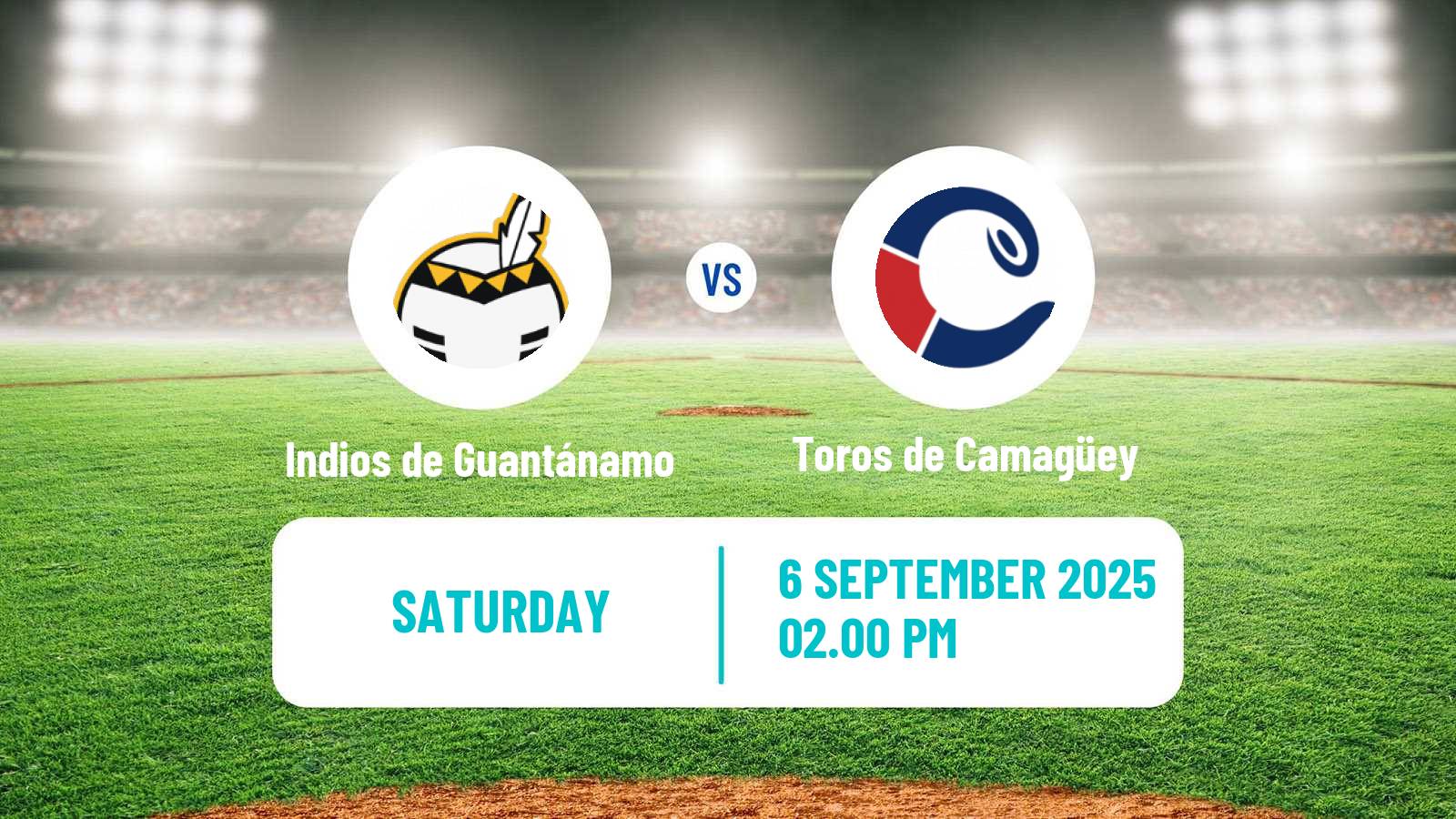 Baseball Cuba Serie Nacional Baseball Indios de Guantánamo - Toros de Camagüey
