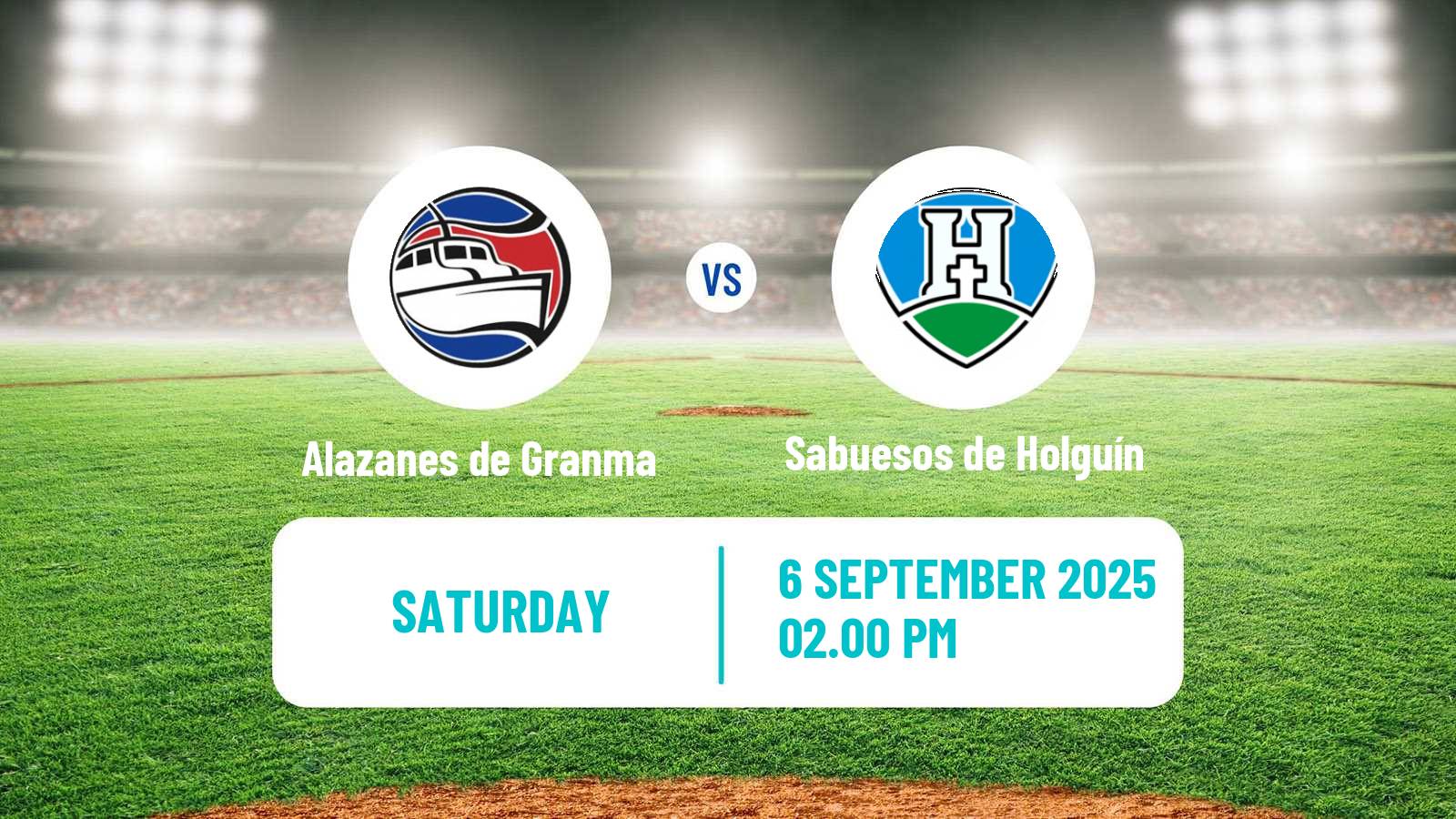 Baseball Cuba Serie Nacional Baseball Alazanes de Granma - Sabuesos de Holguín