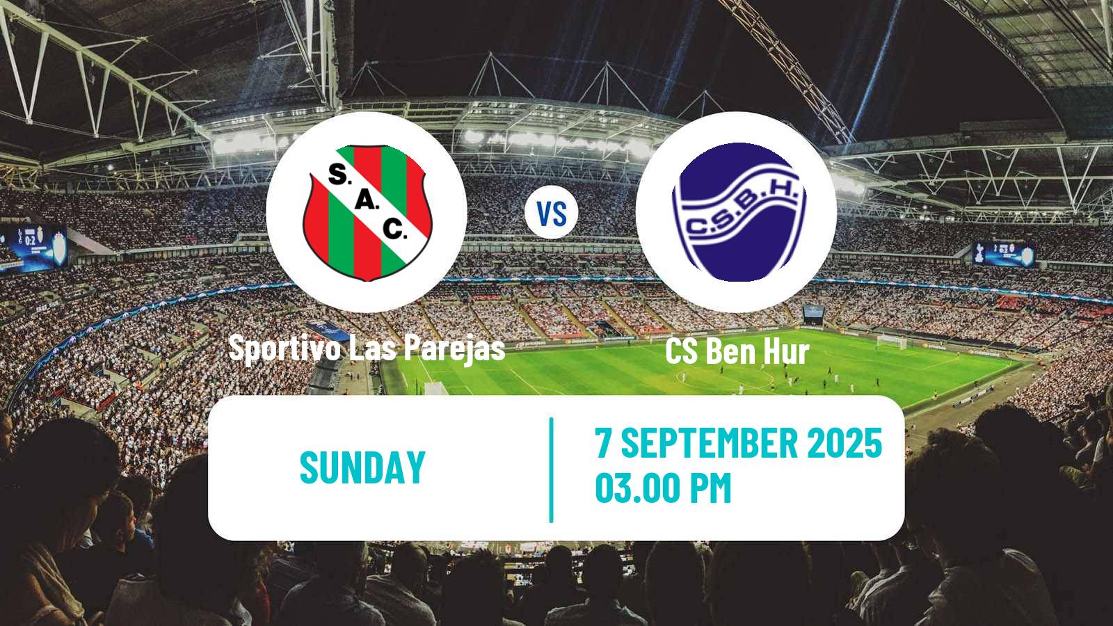 Football Argentinian Torneo Federal Sportivo Las Parejas - Ben Hur