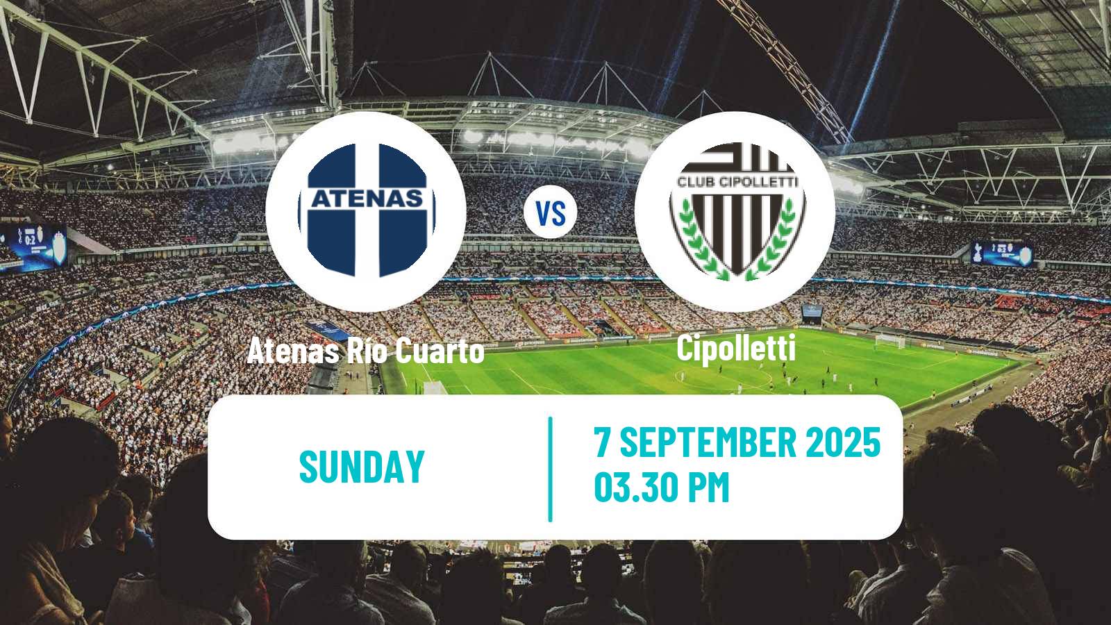 Football Argentinian Torneo Federal Atenas Río Cuarto - Cipolletti
