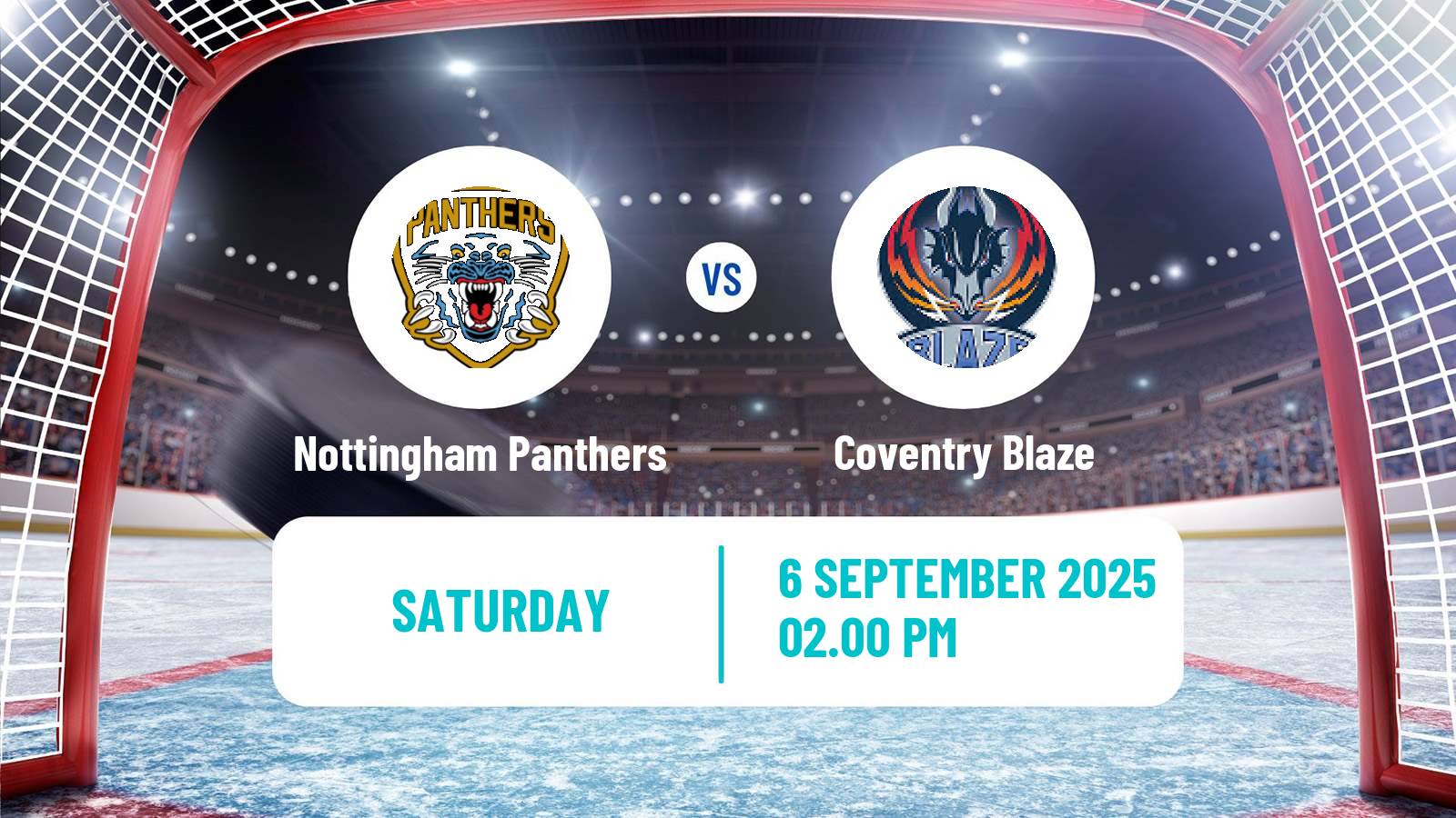 Hockey Club Friendly Ice Hockey Nottingham Panthers - Coventry Blaze