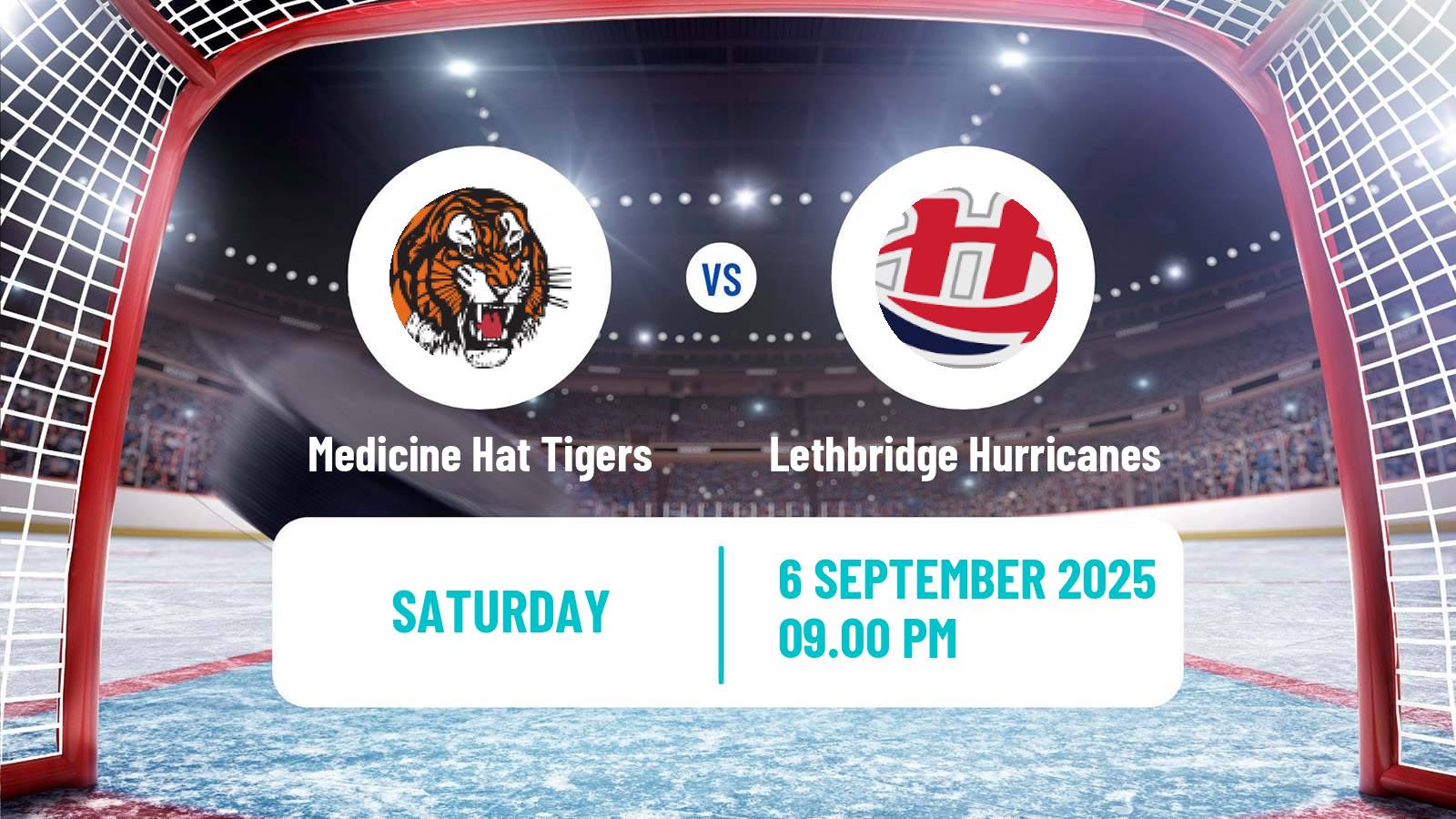 Hockey WHL Medicine Hat Tigers - Lethbridge Hurricanes