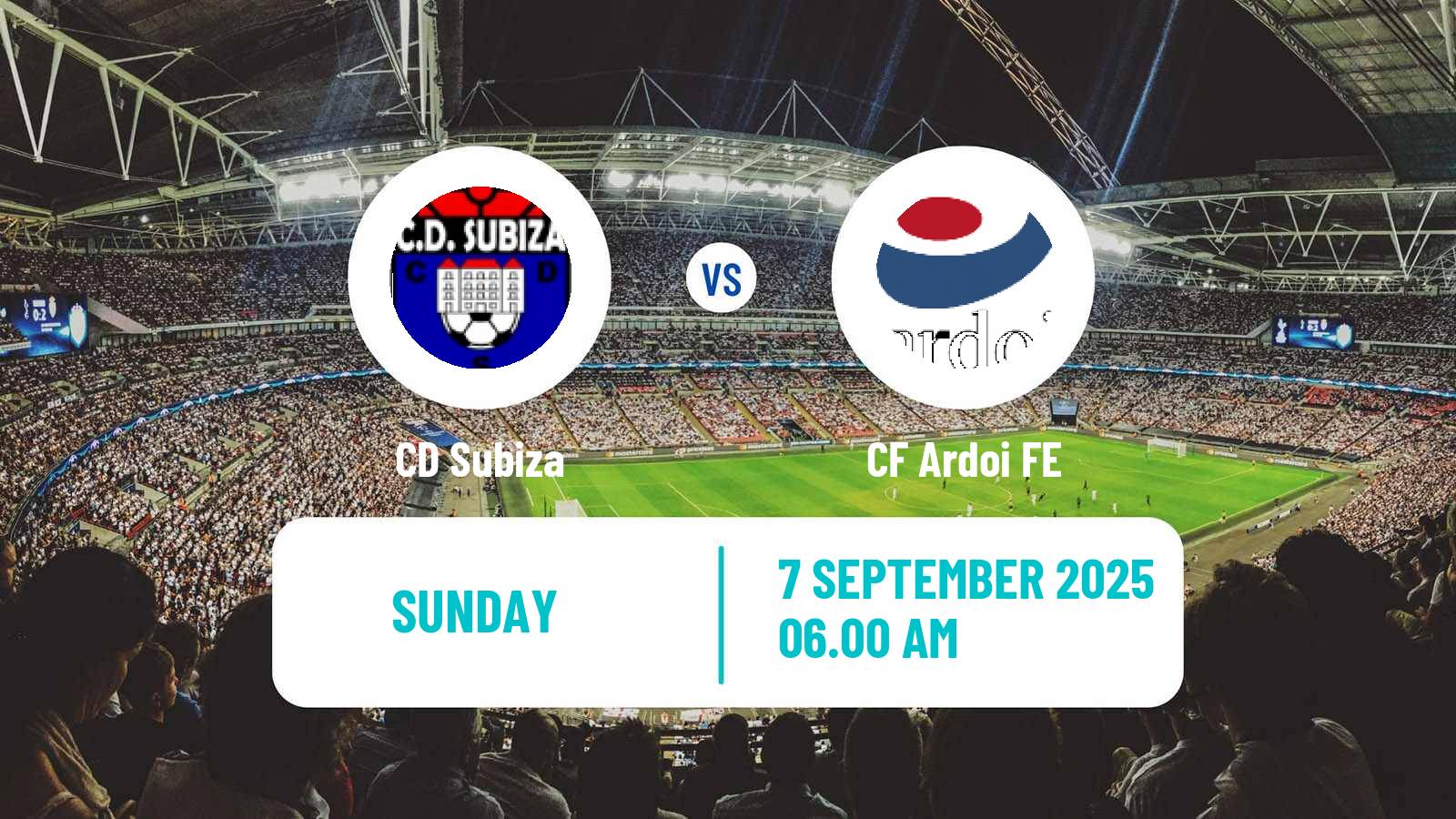 Football Spanish Tercera RFEF - Group 15 Subiza - Ardoi