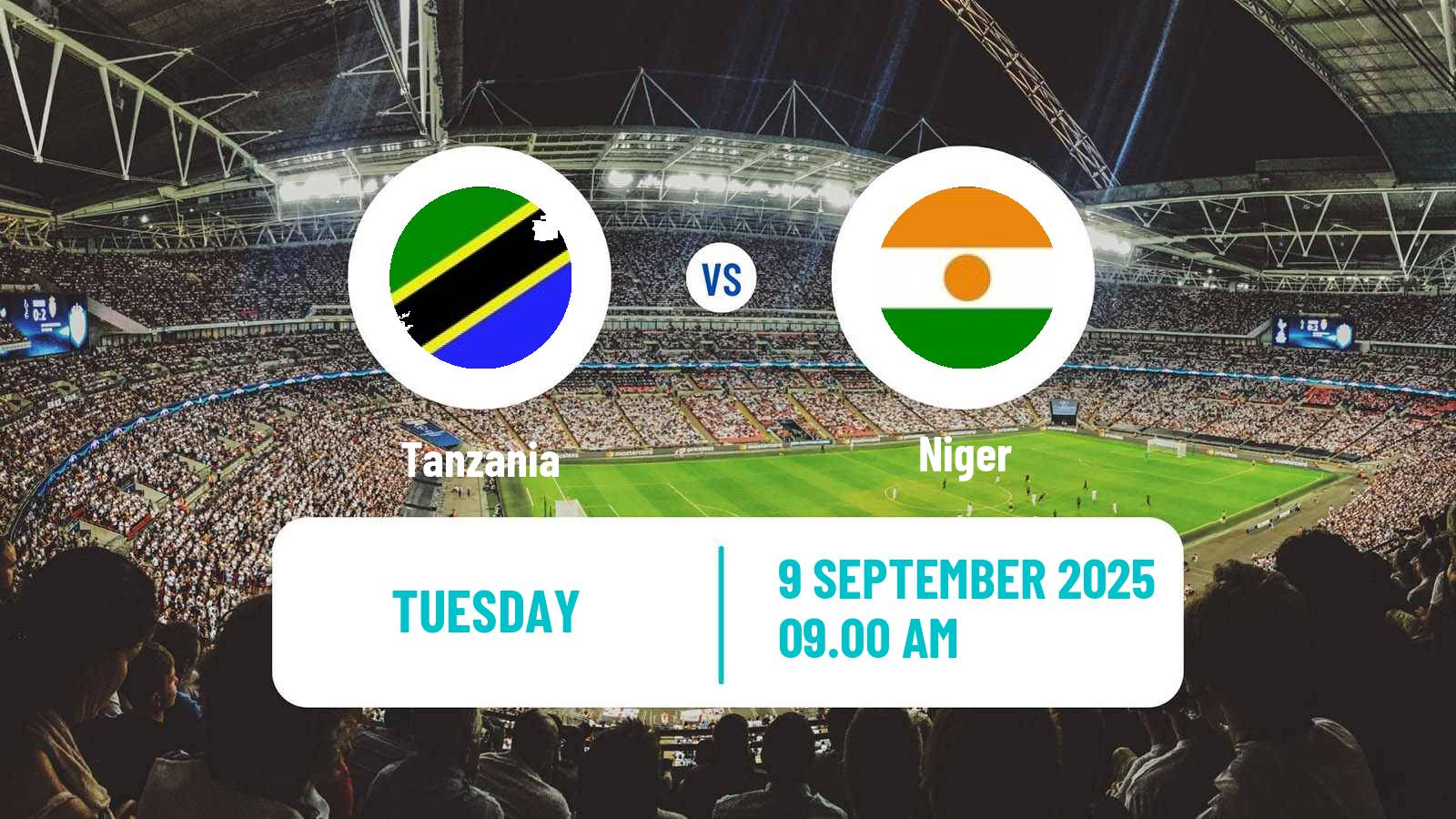 Football FIFA World Cup Tanzania - Niger