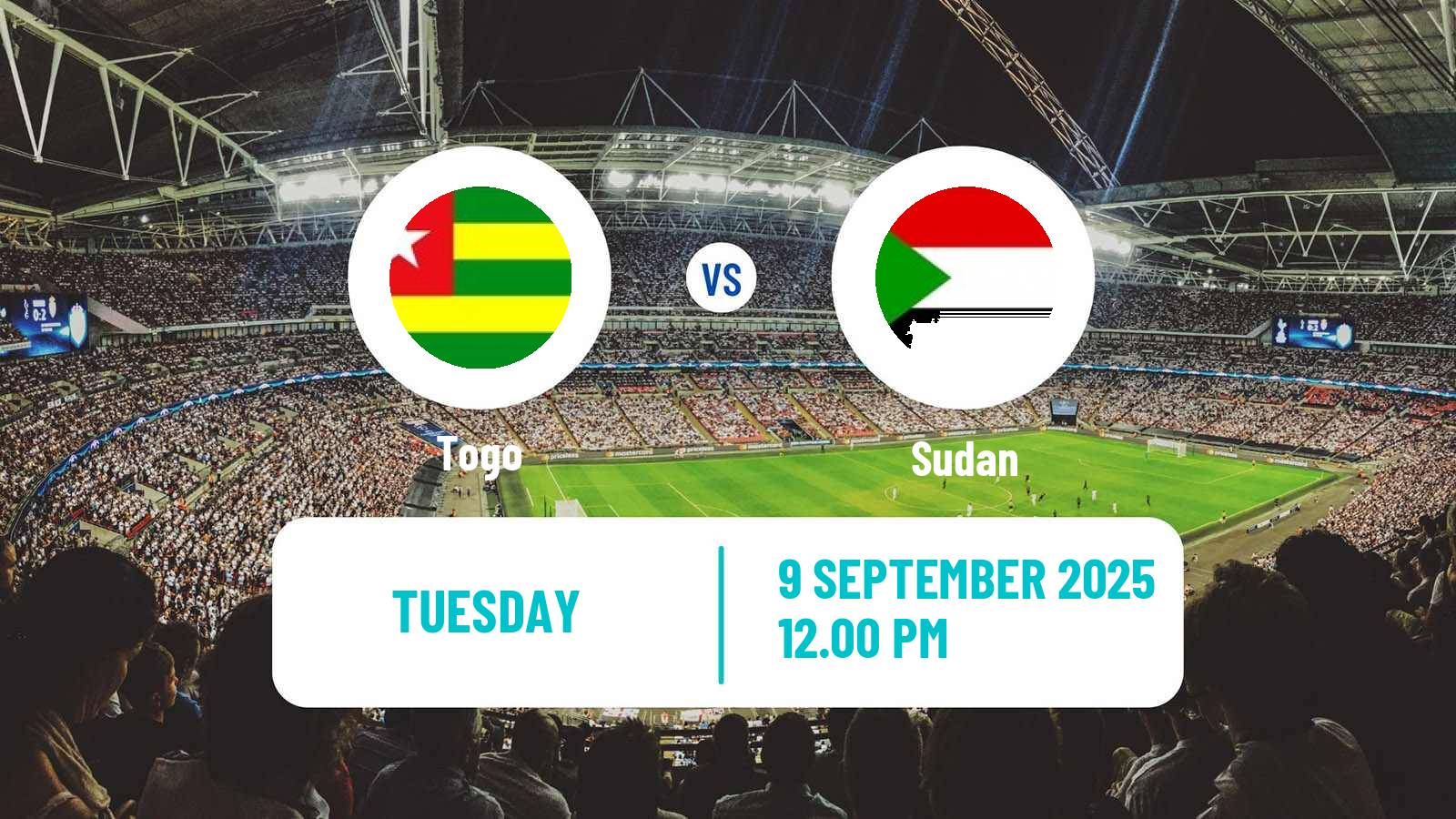 Football FIFA World Cup Togo - Sudan