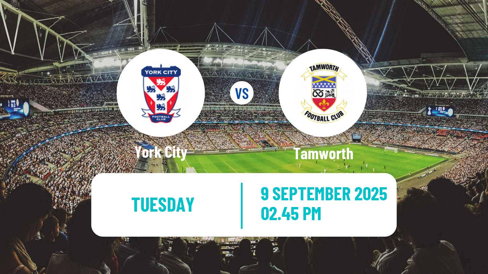 Football English National League York City - Tamworth