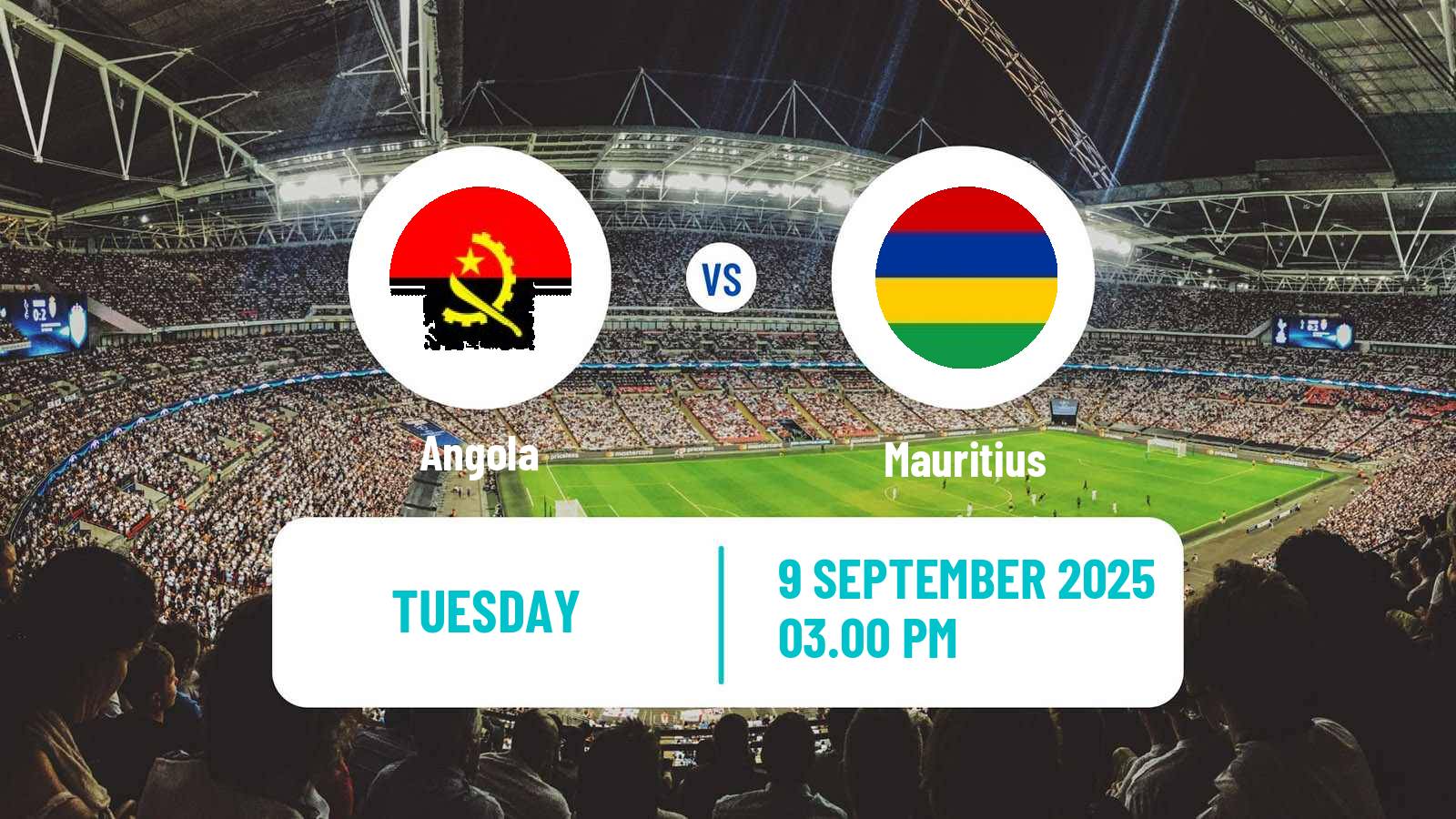 Football FIFA World Cup Angola - Mauritius