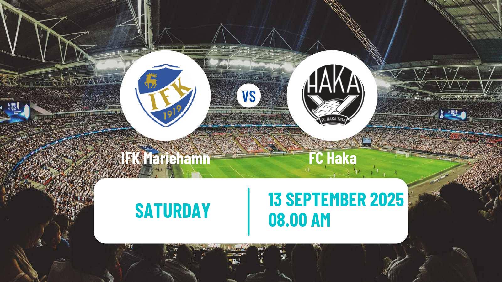 Football Finnish Veikkausliiga IFK Mariehamn - Haka