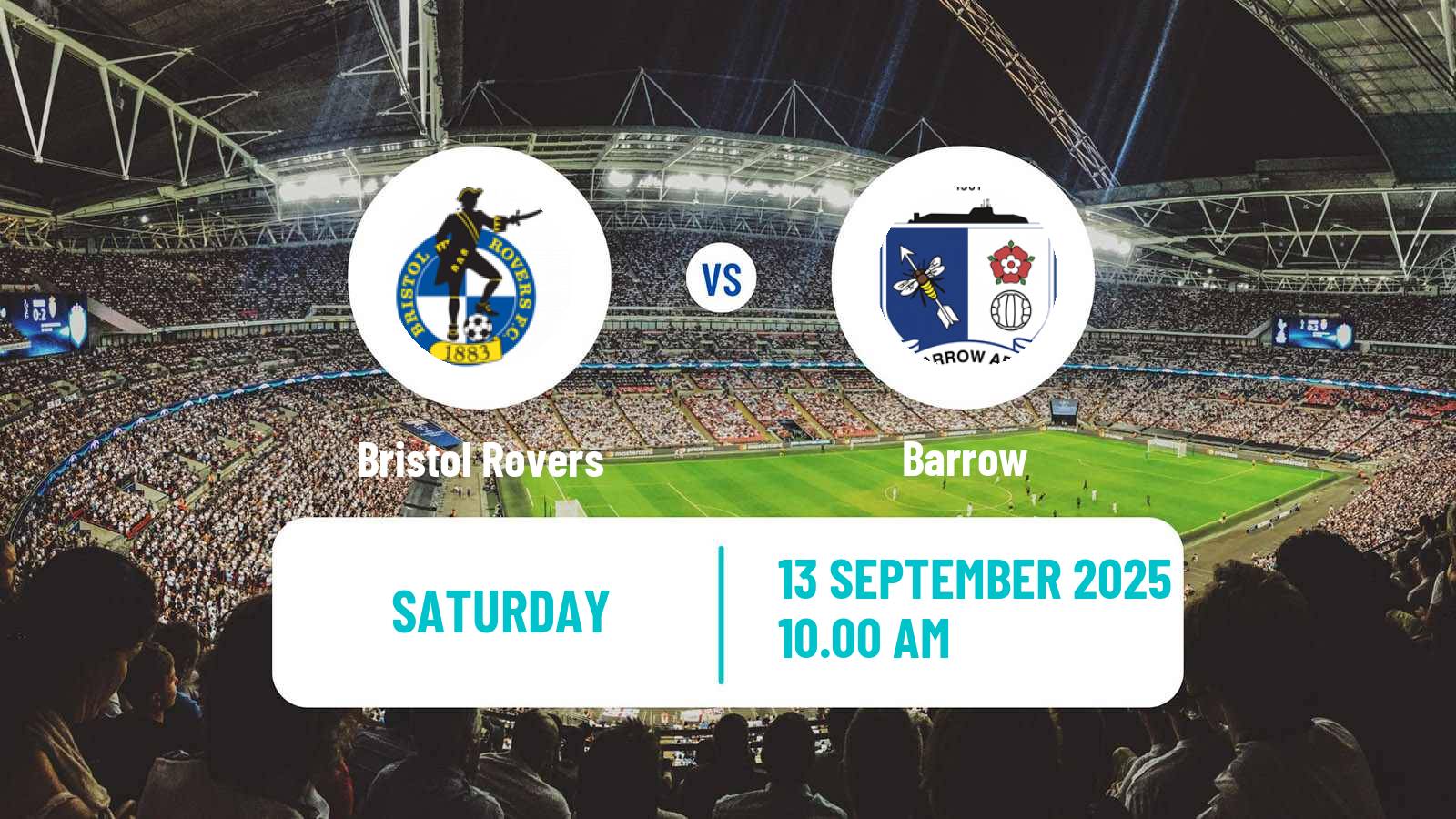 Football English League Two Bristol Rovers - Barrow