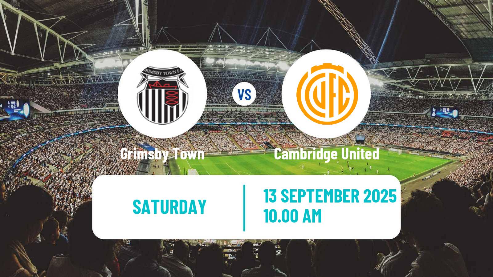 Football English League Two Grimsby Town - Cambridge United