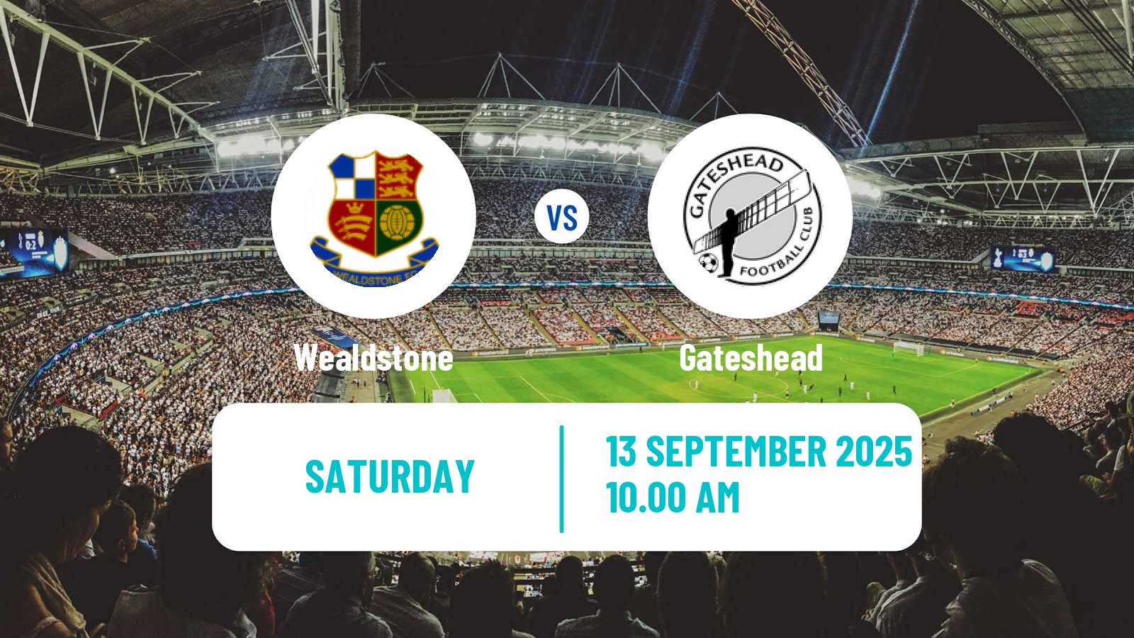 Football English National League Wealdstone - Gateshead