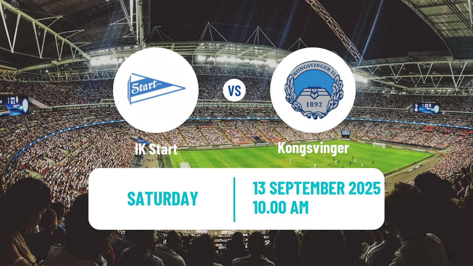 Football Norwegian Adeccoligaen Start - Kongsvinger