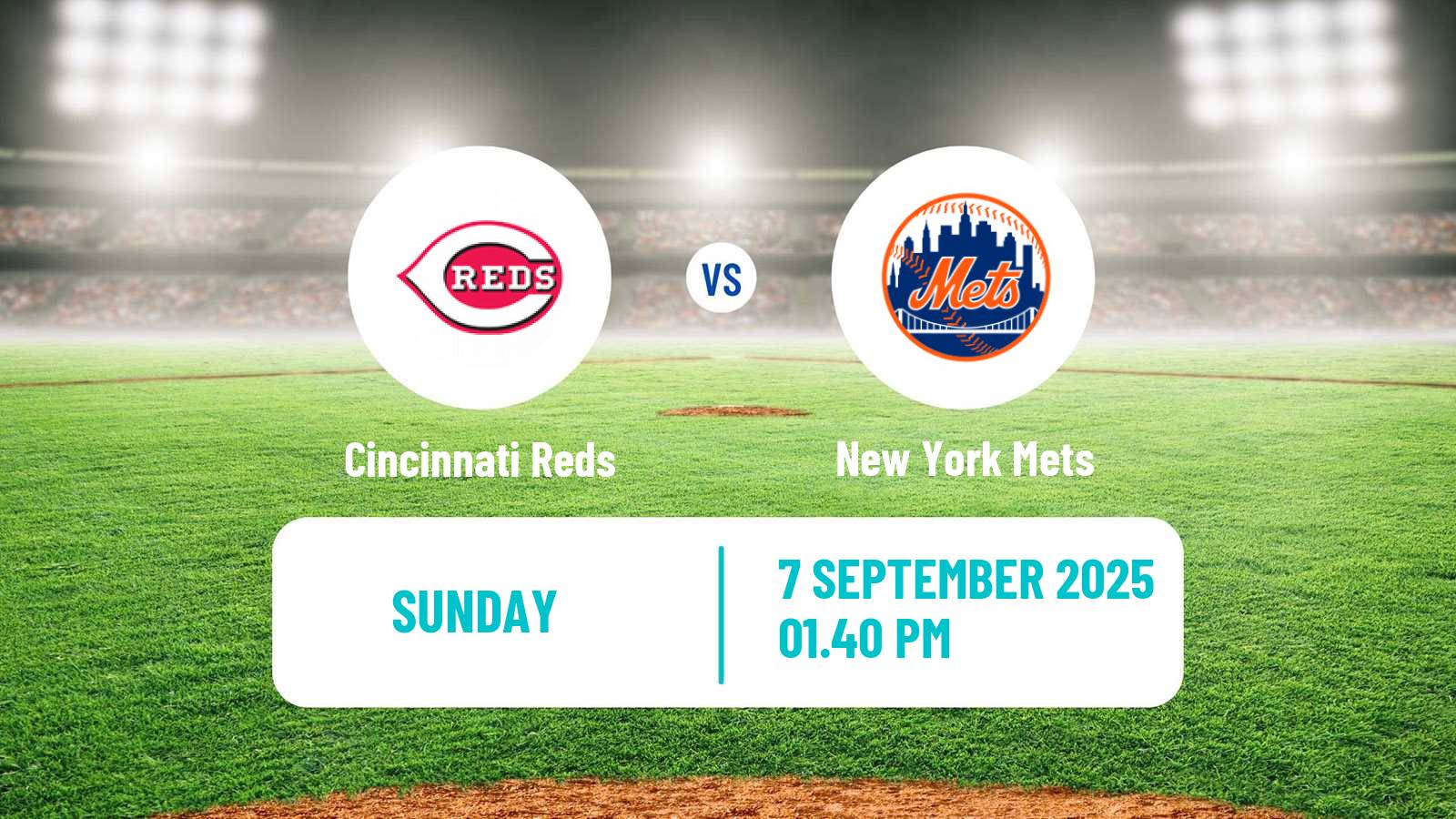 Baseball MLB Cincinnati Reds - New York Mets