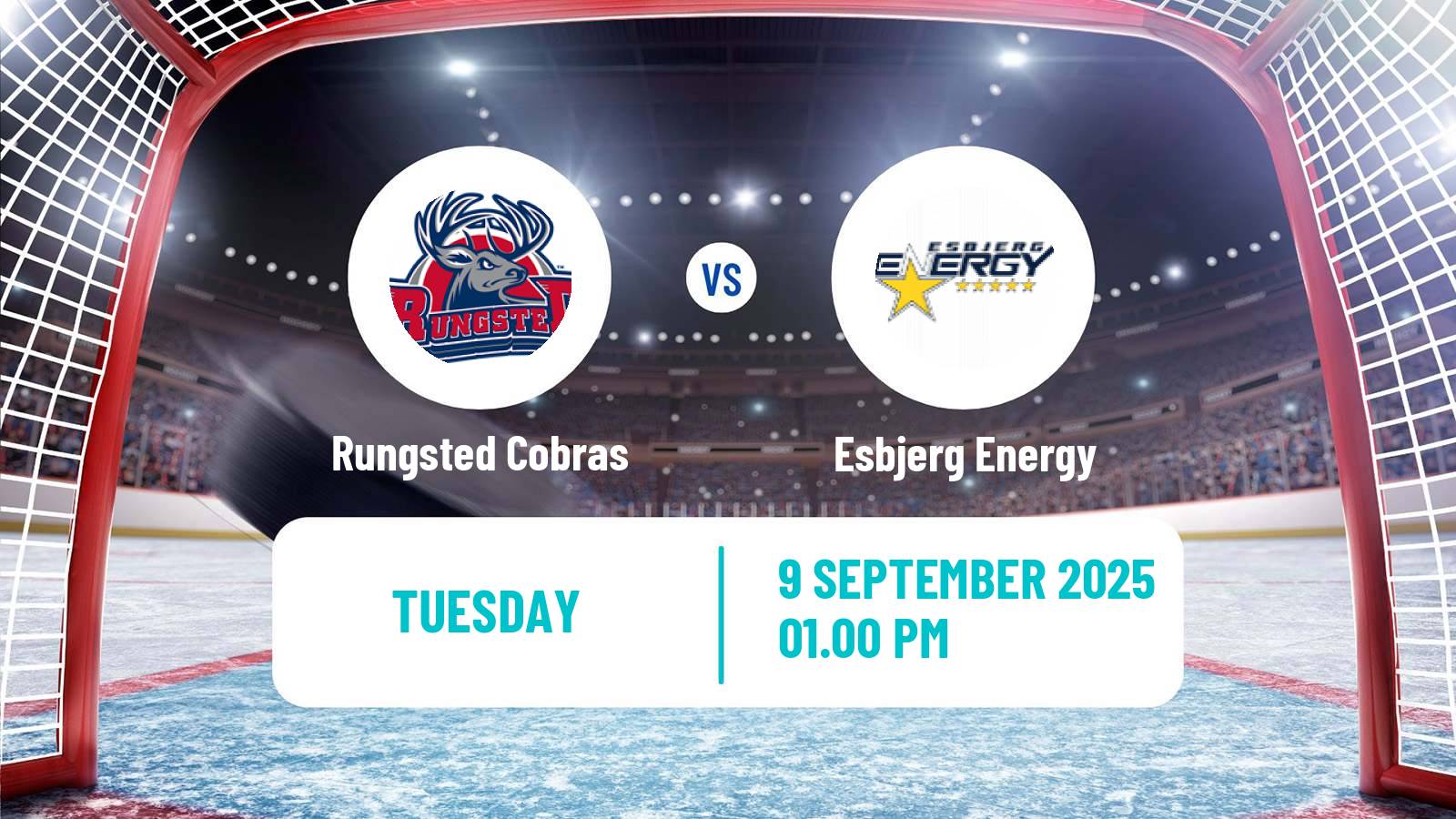 Hockey Danish Ishockey Ligaen Rungsted Cobras - Esbjerg Energy
