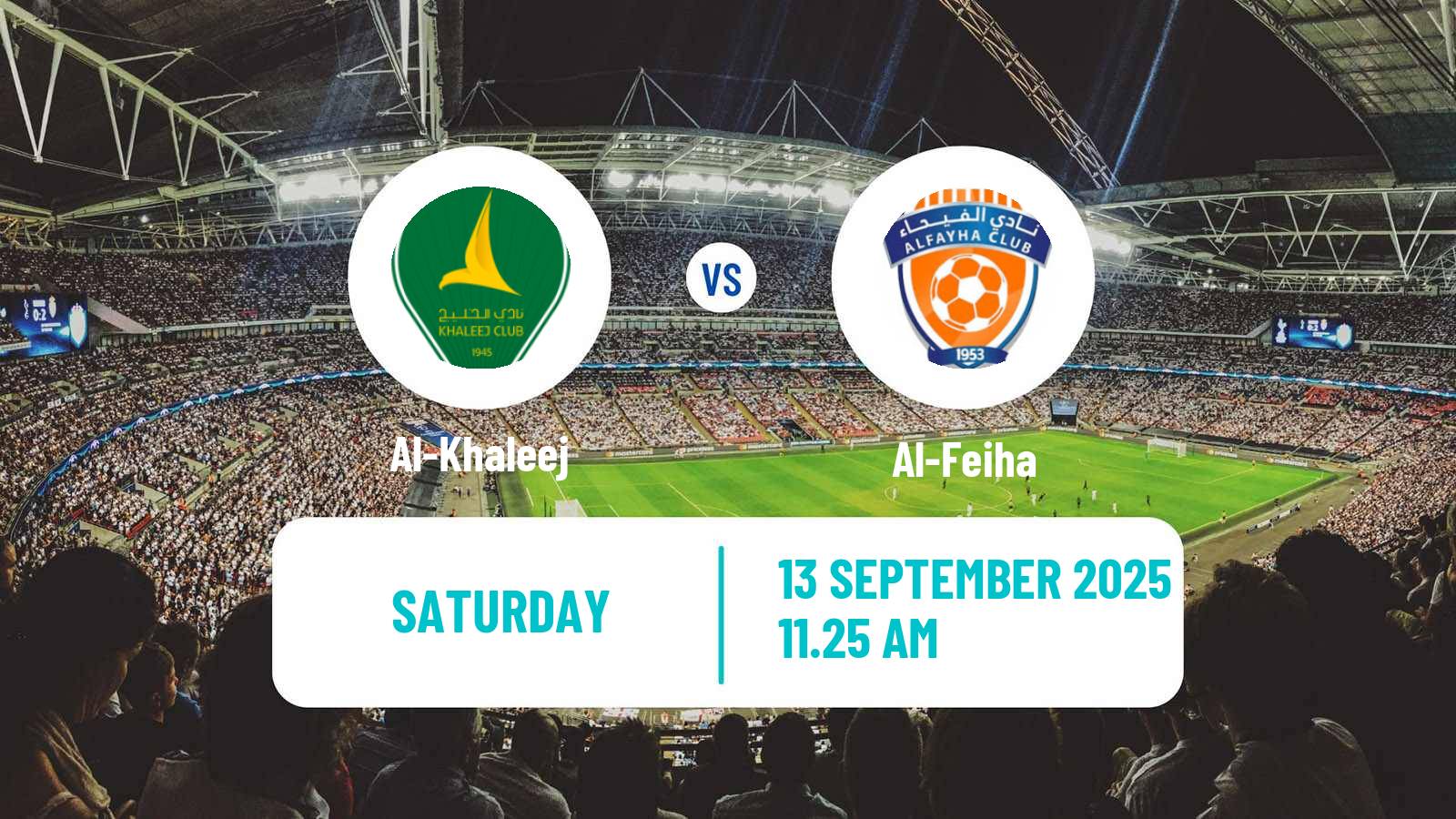Football Saudi Professional League Al-Khaleej - Al-Feiha