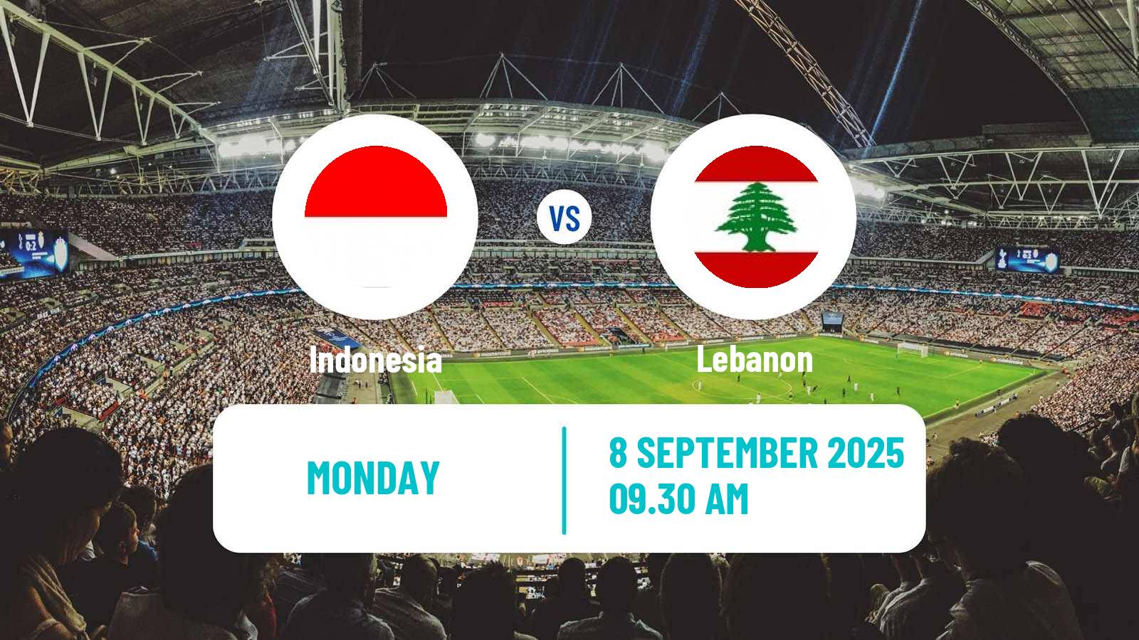 Football Friendly Indonesia - Lebanon