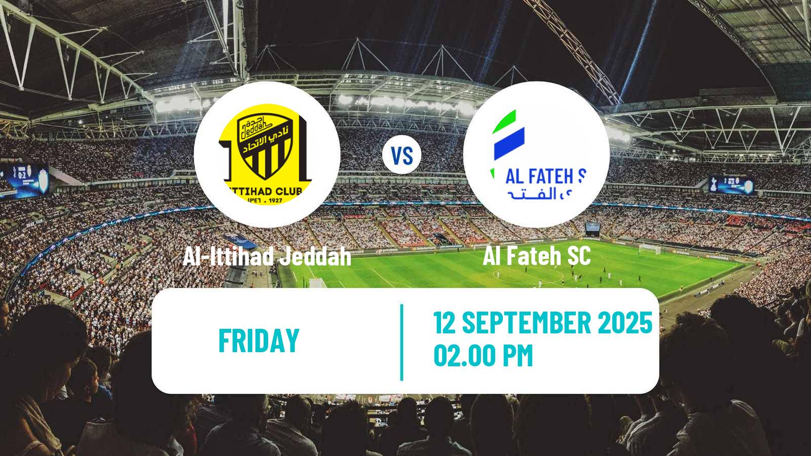 Football Saudi Professional League Al-Ittihad Jeddah - Al Fateh