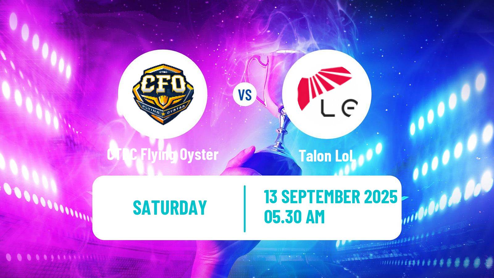 Esports League Of Legends Lcp CTBC Flying Oyster - Talon