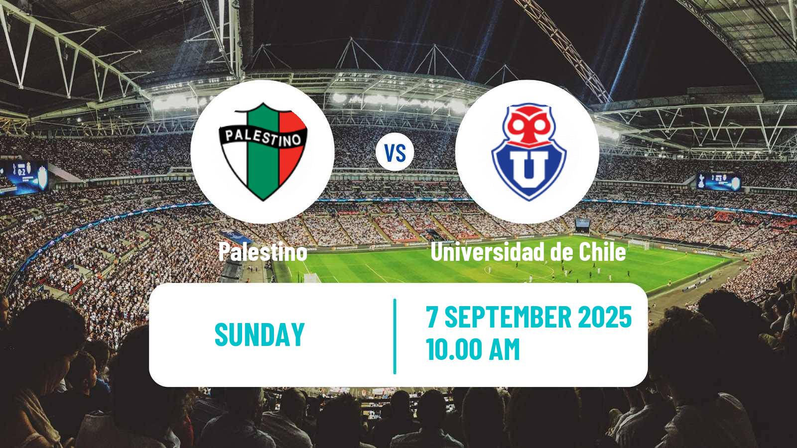 Football Chilean Primera Division Women Palestino - Universidad de Chile