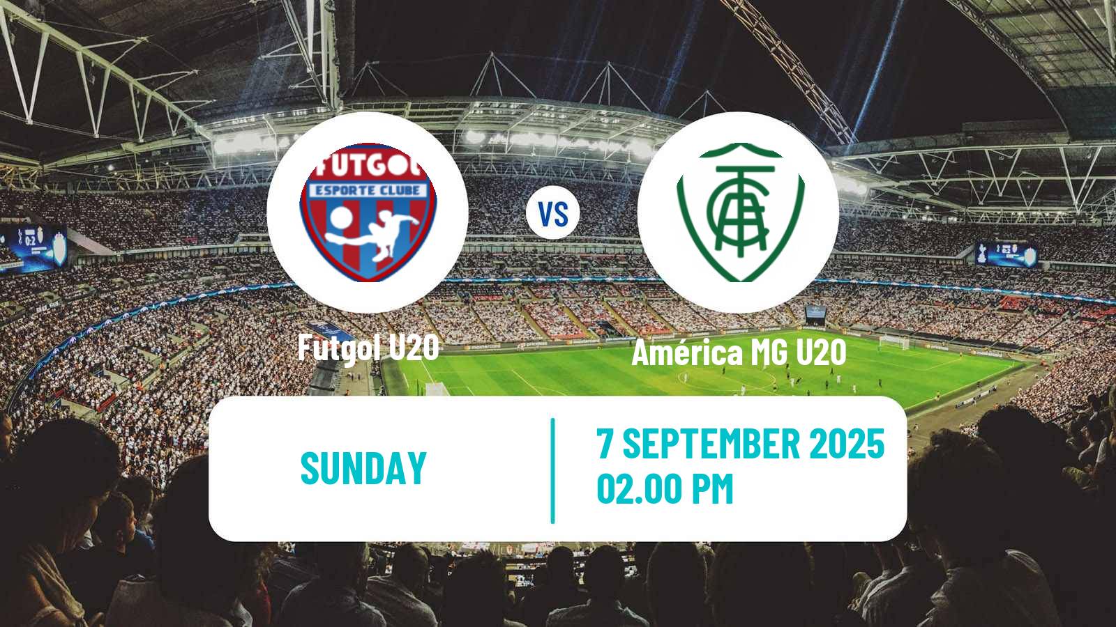 Football Brazilian Mineiro U20 Futgol U20 - América MG U20