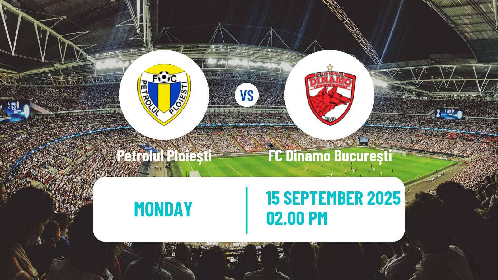 Football Romanian Liga 1 Petrolul Ploieşti - FC Dinamo Bucureşti