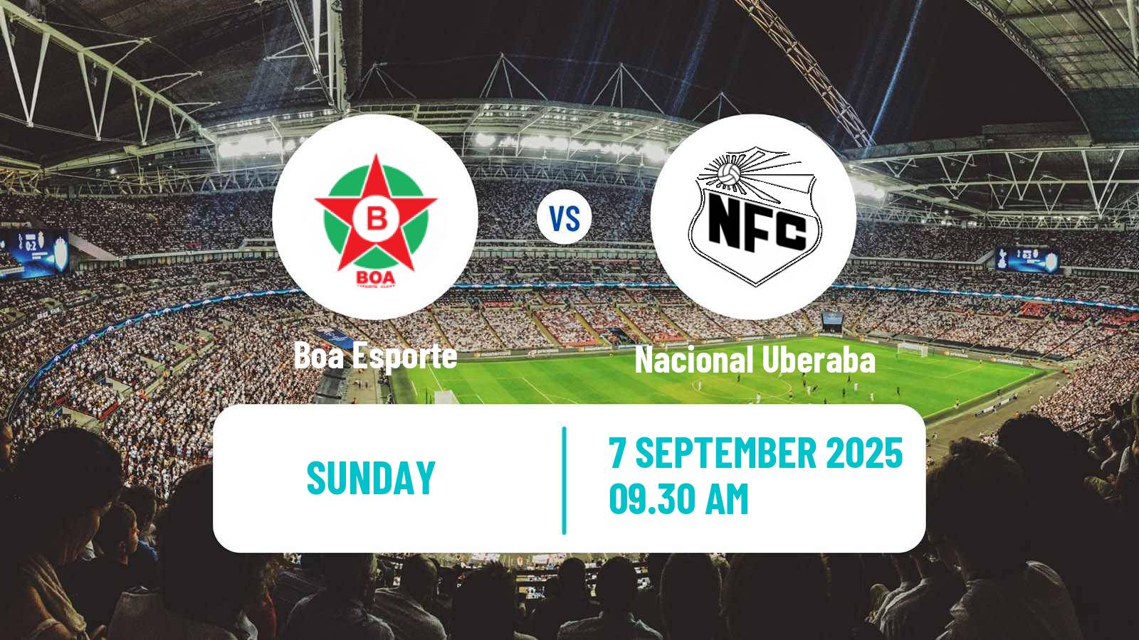 Football Brazilian Mineiro 3 Boa Esporte - Nacional Uberaba