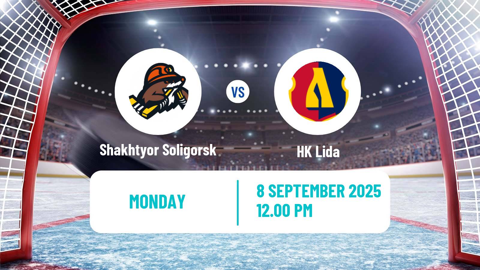 Hockey Belarusian Extraleague Shakhtyor Soligorsk - Lida