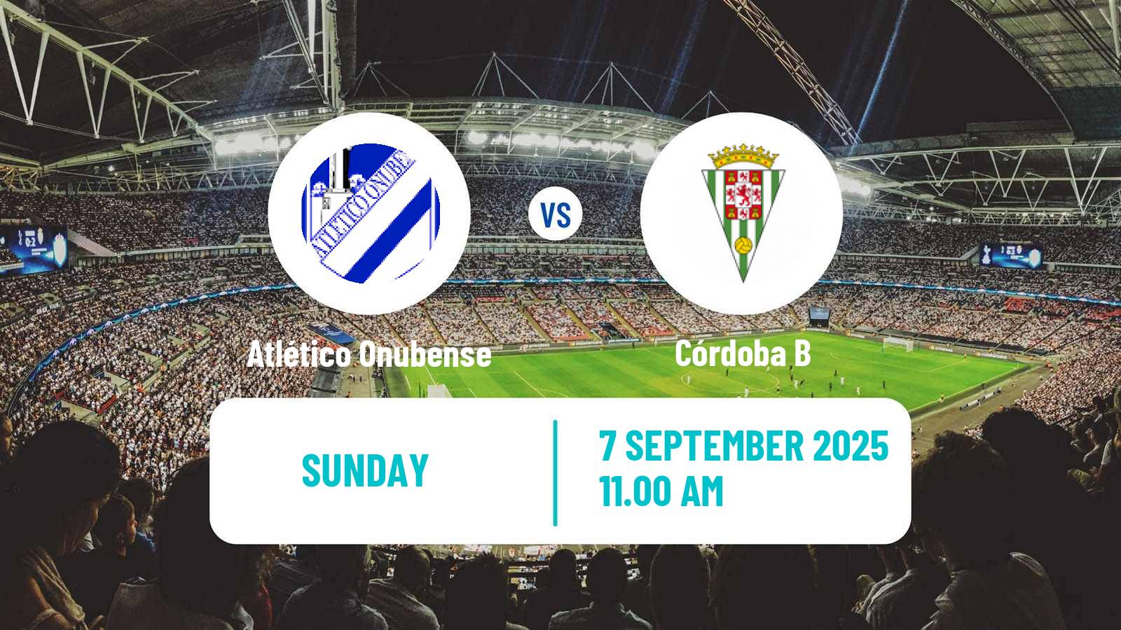 Football Spanish Tercera RFEF - Group 10 Atlético Onubense - Córdoba B