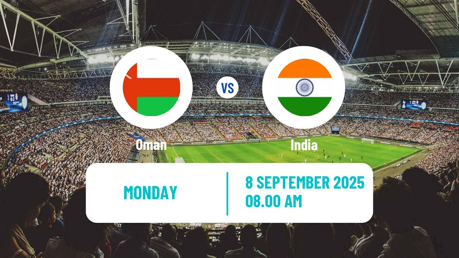 Football CAFA Nations Cup Oman - India