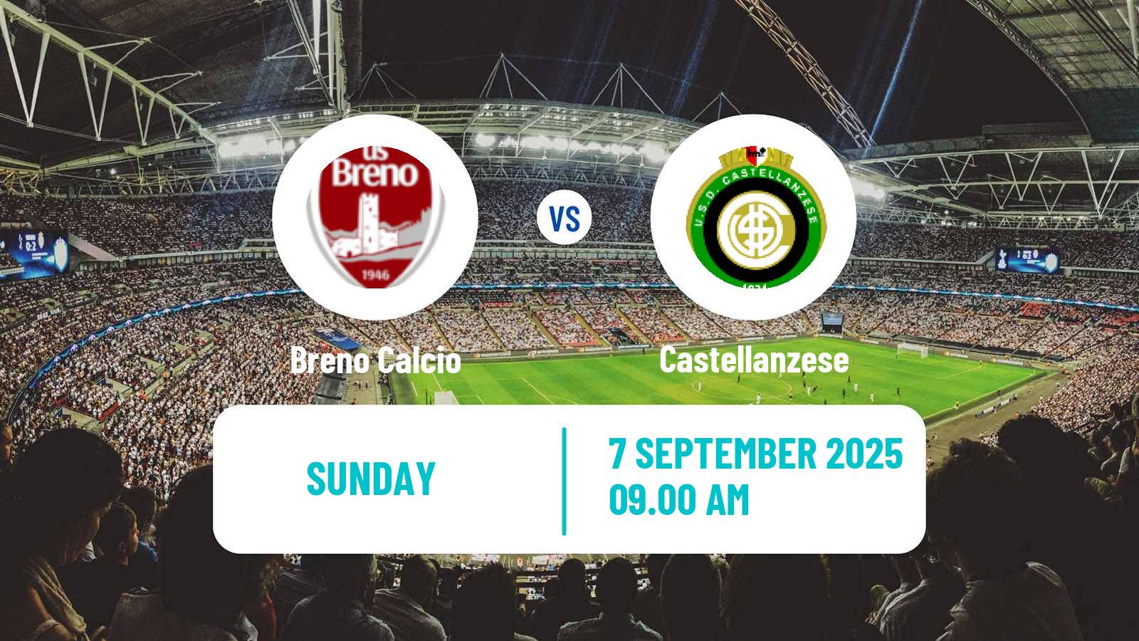 Football Italian Serie D - Group B Breno - Castellanzese