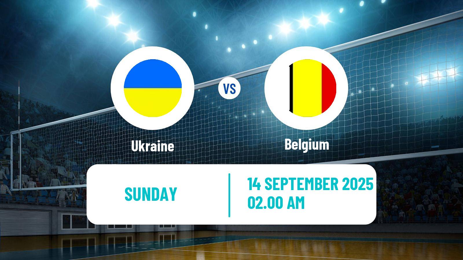 Volleyball World Championship Volleyball Ukraine - Belgium