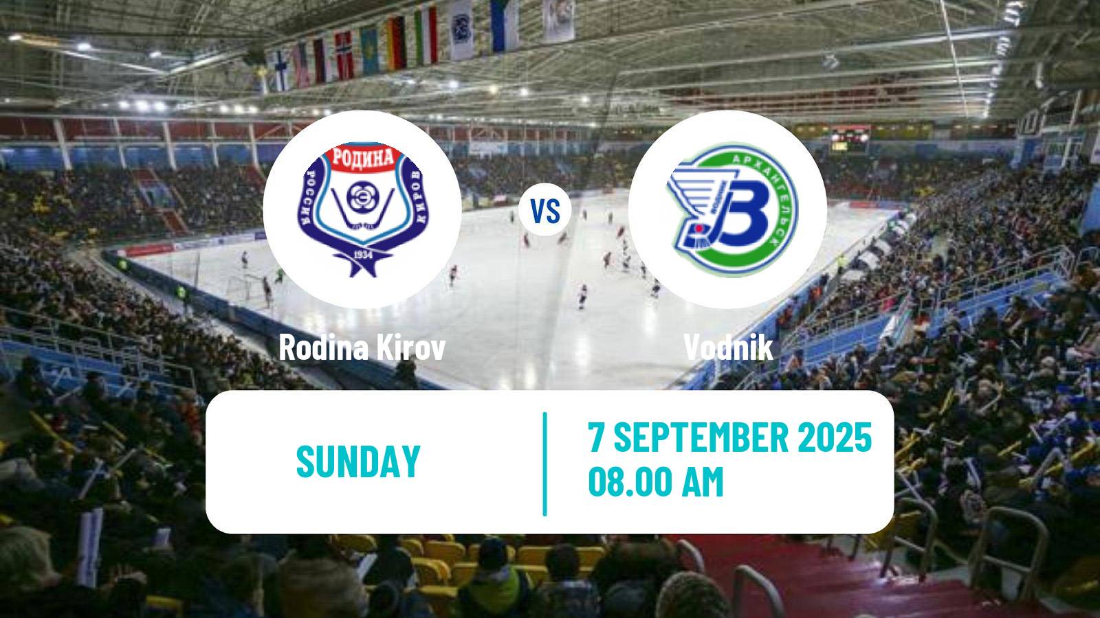Bandy Russian Cup Bandy Rodina - Vodnik