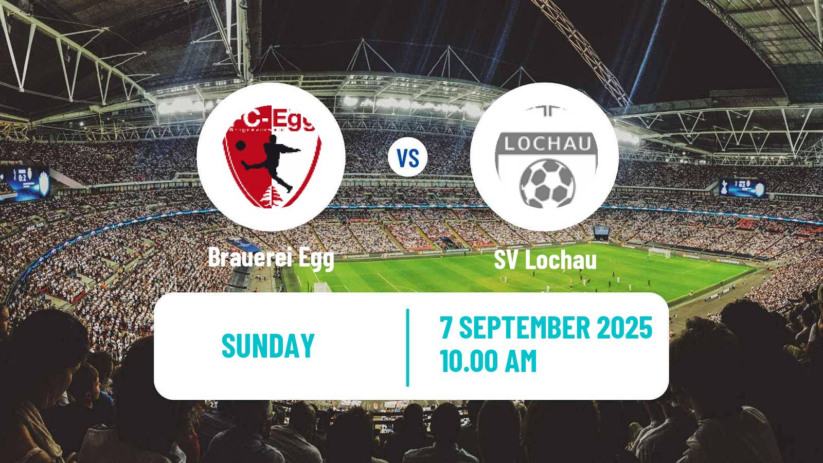 Football Austrian Landesliga Vorarlberg Brauerei Egg - Lochau