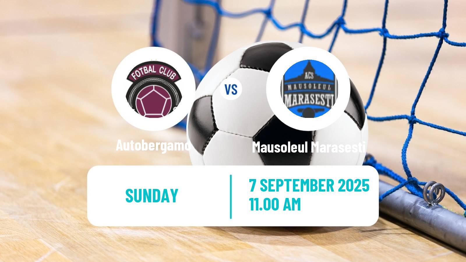 Futsal Romanian Liga I Futsal Autobergamo - Mausoleul Marasesti