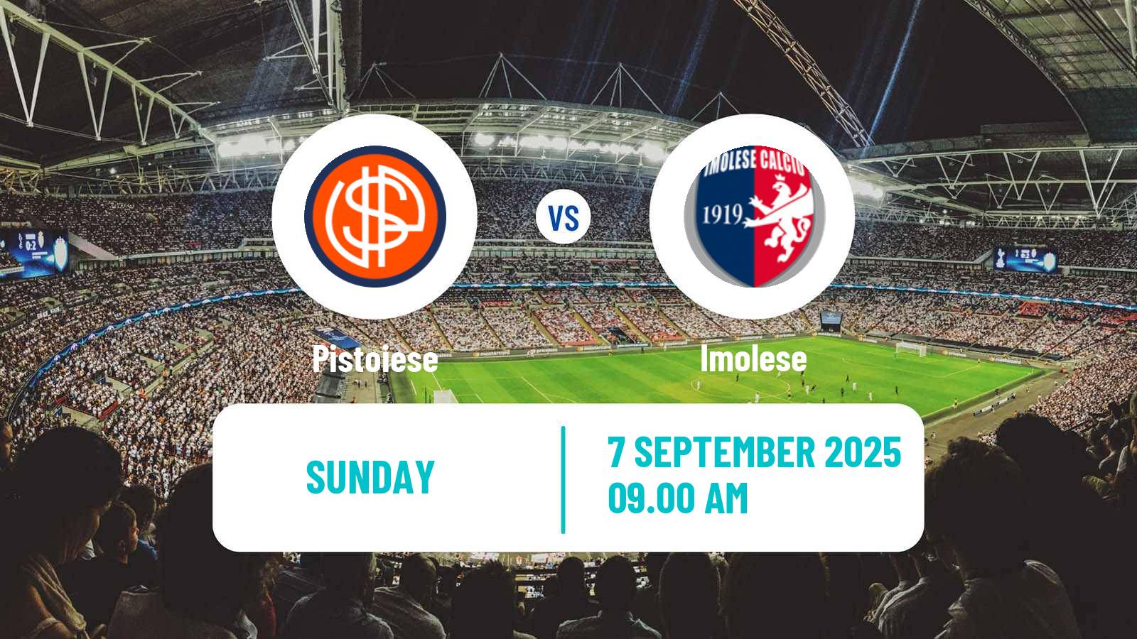 Football Italian Serie D - Group D Pistoiese - Imolese