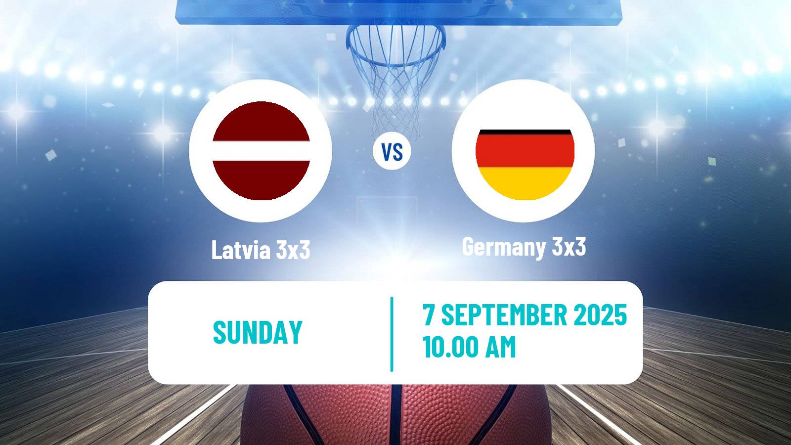 Basketball Europe Cup Basketball 3x3 Latvia 3x3 - Germany 3x3