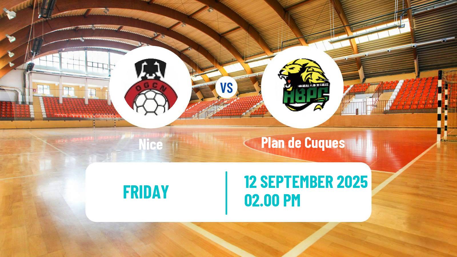 Handball French Division 1 Handball Women Nice - Plan de Cuques