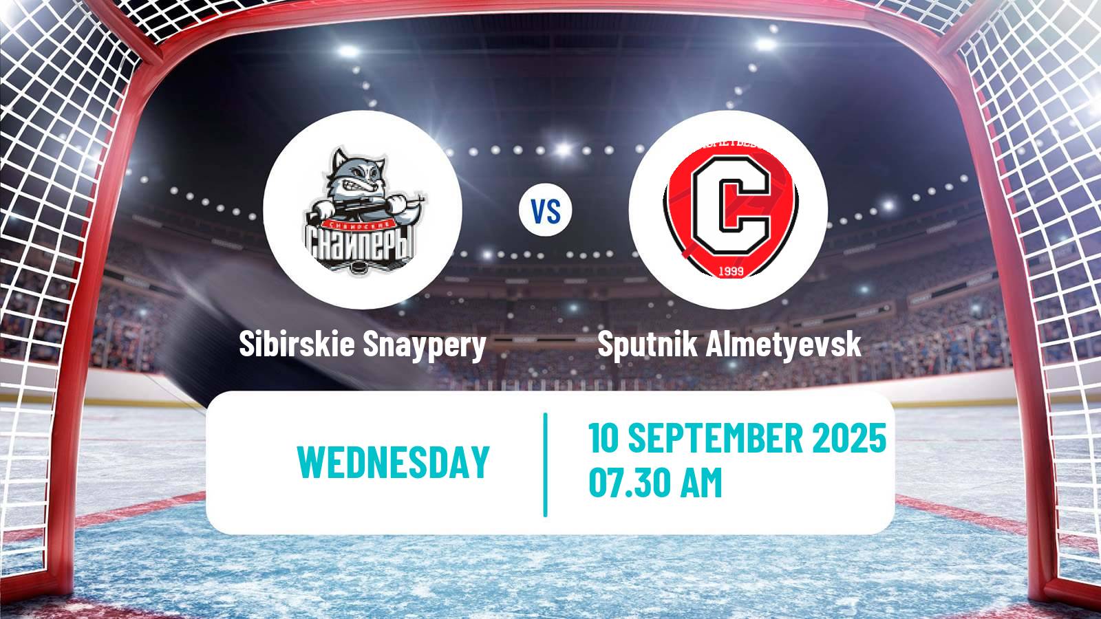Hockey MHL Sibirskie Snaypery - Sputnik Almetyevsk