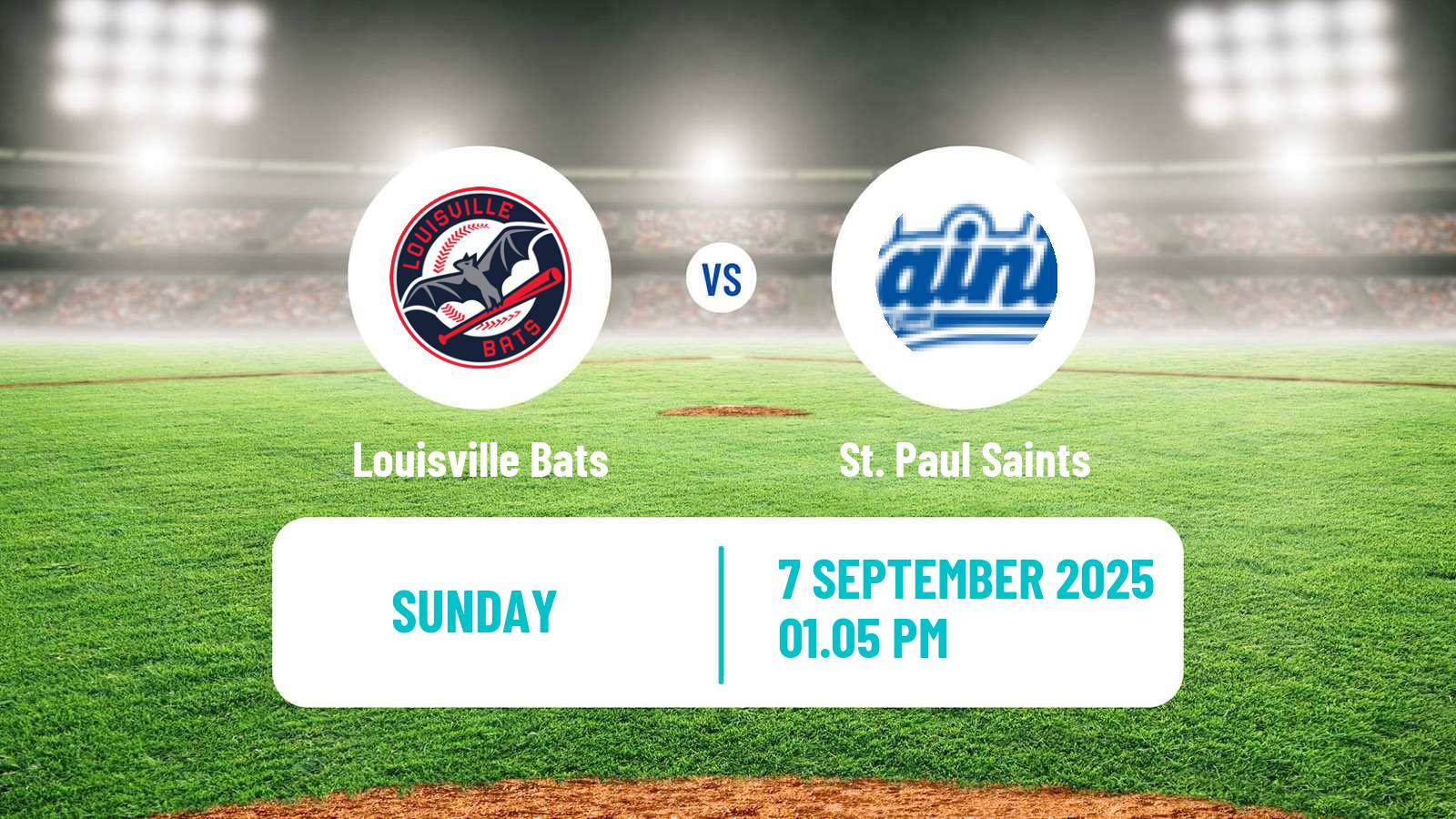Baseball IL Louisville Bats - St. Paul Saints