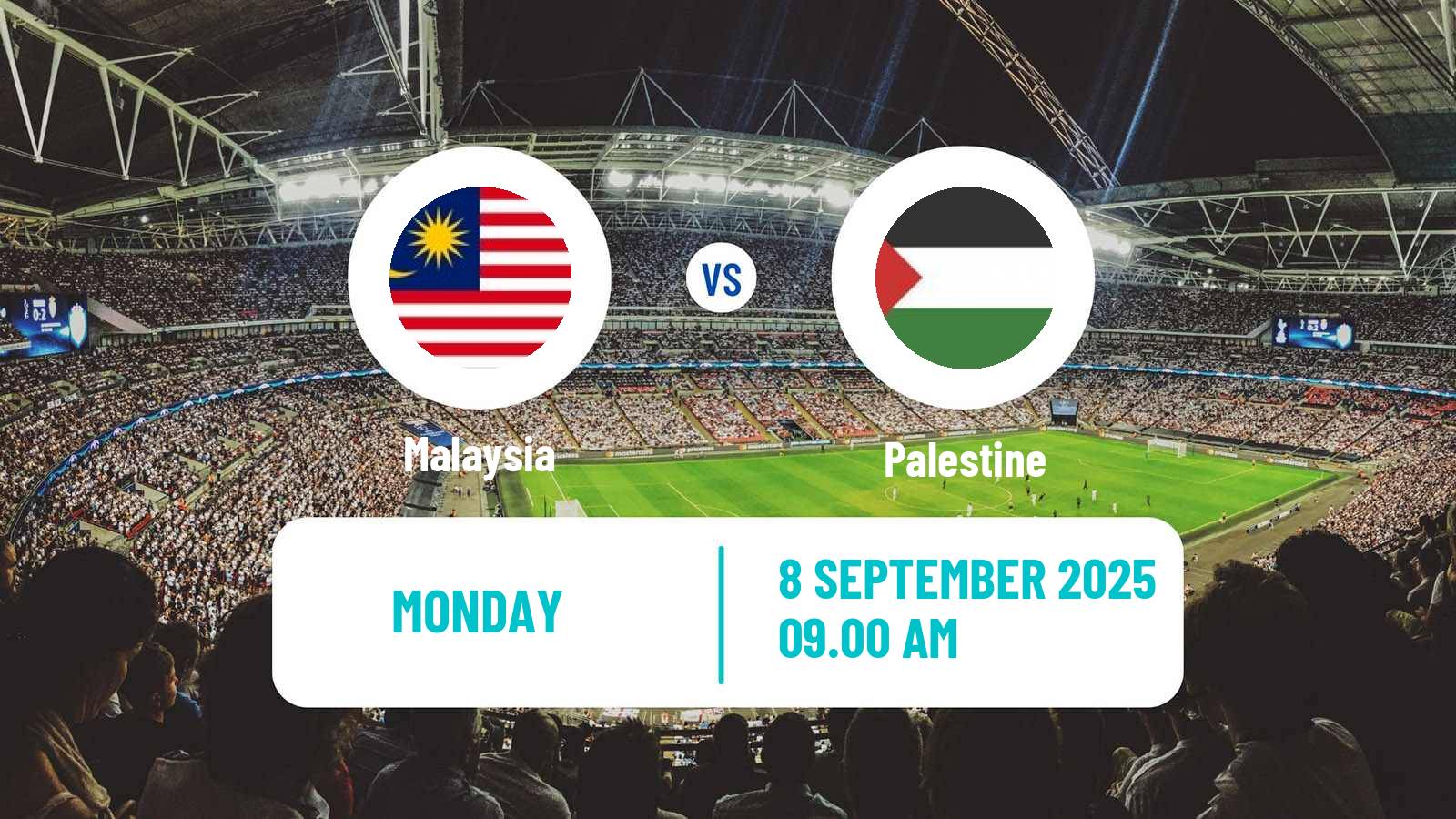 Football Friendly Malaysia - Palestine